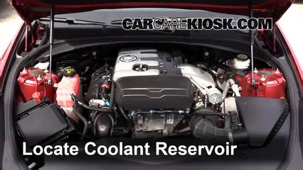 cadillac cts coolant|How to Add Coolant: 2015 Cadillac CTS 2.0L 4 Cyl. Turbo